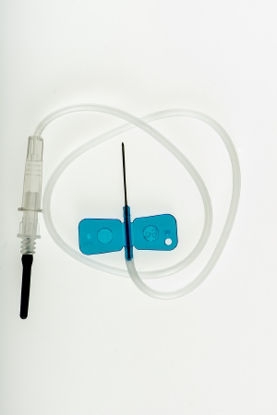 Picture of VAKU-8® Blood Collection Set 23 Gauge 3/4 Inch Needle Length Conventional Needle 12 Inch Tubing SterileSVMS-23A