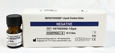 Picture of Drugs of Abuse Control Detectabuse® Urine Negative Level 10 X 5 mL19700000-10PK