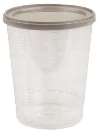 Picture of Specimen Container Gent-L-Kare™ Polystyrene 240 mL (8 oz.) Snap-On Lid NonSterile4220