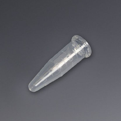 Picture of Microcentrifuge Tube Conical Bottom Plain 1.5 mL Without Color Coding Without Closure Polypropylene Tube111642