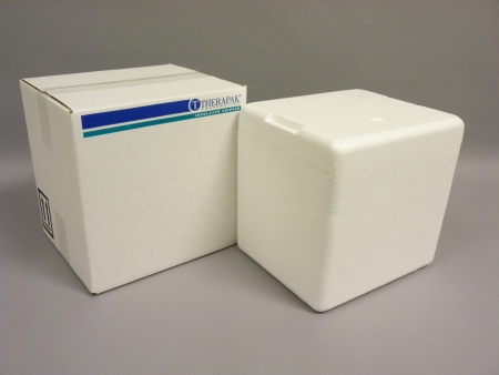 Picture of Insulated Shipper Therapak® 6 X 8 X 8 Inch 12 Vials For Refrigerated and Frozen Specimen56519