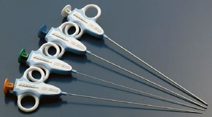 Picture of Soft Tissue Biopsy Needle Temno Evolution® 18 Gauge 20 cm Length Orange Beveled TipCTT1820