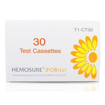 Picture of Test Cassette 30 Cassettes For Hemosure® iFOBT Test KitT1-CT30