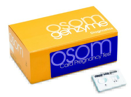 Picture of Rapid Test Kit OSOM® Fertility Test hCG Pregnancy Test Urine Sample 25 Tests102W