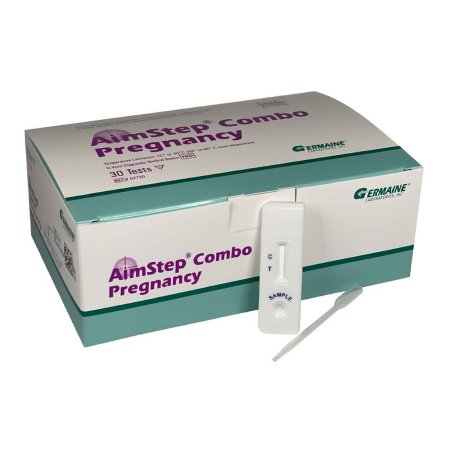 Picture of Rapid Test Kit AimStep® Combo Fertility Test hCG Pregnancy Test Serum / Urine Sample 30 Tests97730