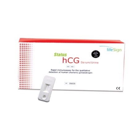 Picture of Rapid Test Kit Status Fertility Test hCG Pregnancy Test Serum / Urine Sample 35 Tests35035