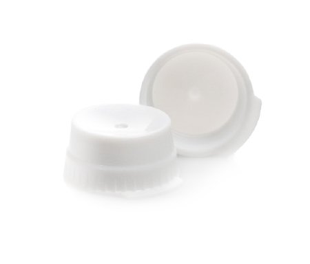 Picture of McKesson Tube Closure Polyethylene Snap Cap White 16 mm For Use with 16 mm Blood Drawing Tubes, Glass Test Tubes, Plastic Culture Tubes NonSterile177-113148W