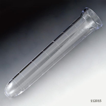 Picture of McKesson Urinalysis Tube Round Bottom Plain 21 X 105 mm 12 mL Without Color Coding Polystyrene Tube177-112015