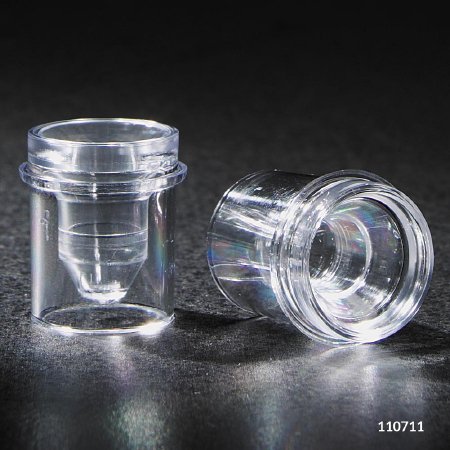 Picture of Sample Cup McKesson 0.25 mL, Clear, 14 X 16 mm, Without Caps177-110711
