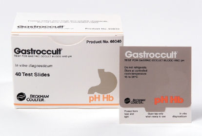 Picture of Rapid Test Kit Gastroccult® Antacid Prophylaxis Monitor Gastric Occult Blood and pH Test Gastric Aspirate / Vomitus Sample 40 Tests66040A