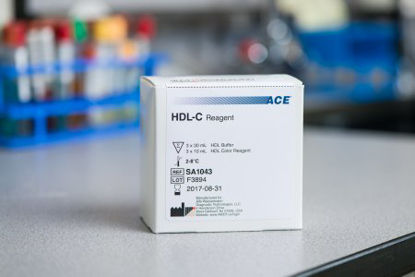 Picture of Reagent Kit ACE® Cardiac / Lipids / General Chemistry Cholesterol For ACE and ACE Alera® Analyzers 300 Tests 3 X 10 mLSA1043