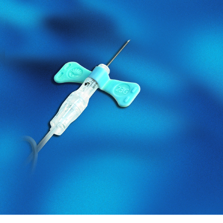 Picture of BD Vacutainer® Push Button Blood Collection Set 23 Gauge 3/4 Inch Needle Length Safety Needle 12 Inch Tubing Sterile367324