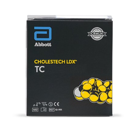 Picture of Rapid Test Kit Cholestech LDX™ Cardiac / Lipids / General Chemistry Total Cholesterol Whole Blood / Serum / Plasma Sample 10 Tests10986