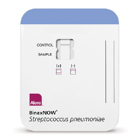 Picture of Rapid Test Kit BinaxNOW® Infectious Disease Immunoassay Streptococcus Pneumoniae Urine / Cerebrospinal Fluid (CSF) Sample 22 Tests710000