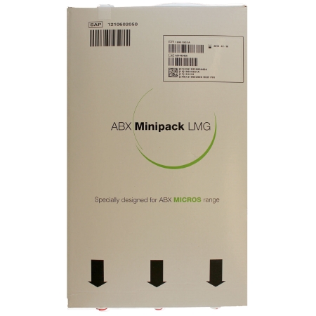 Picture of Reagent ABX Pentra™ Minipack LMG Hematology For ABX Micros 45 / 60 Analyzers 150 Tests1210602050
