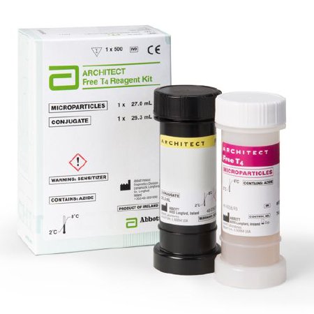Picture of Reagent Kit Architect™ Thyroid / Metabolic Assay Free Thyroxine (T4) For Architect i2000 Analyzer 500 Tests07K6539