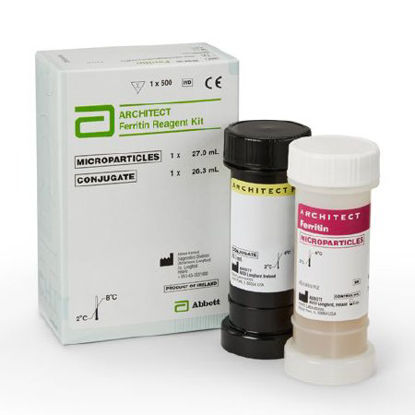 Picture of Reagent Architect™ Nutritional Assessment / Anemia Assay Ferritin For Architect c4100 / ci16200 / ci8200 / i1000SR / i2000 / i2000SR Analyzers 500 Tests07K5935