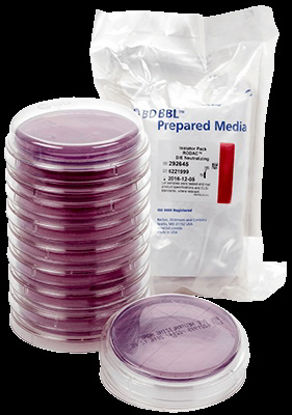 Picture of Prepared Media BD BBL™ Trypticase™ Soy Agar with Lecithin and Polysorbate 80 Light Beige Mono-Plate Format292649