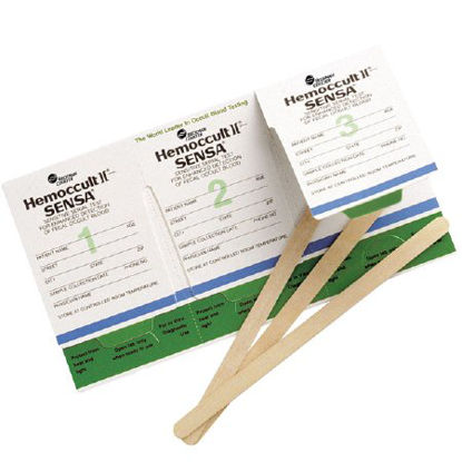 Picture of Patient Sample Collection and Screening Kit Hemoccult II® Sensa® Dispensapak Plus Colorectal Cancer Screening Fecal Occult Blood Test (FOBT) Stool Sample 40 Tests64130