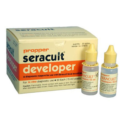 Picture of Rapid Test Kit Seracult® Colorectal Cancer Screening Fecal Occult Blood Test (FOBT) Stool Sample 100 Tests37100100