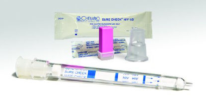 Picture of Rapid Test Kit Sure Check® HIV 1/2 Infectious Disease Immunoassay HIV Detection Whole Blood / Serum / Plasma Sample 25 Tests60-9507-0