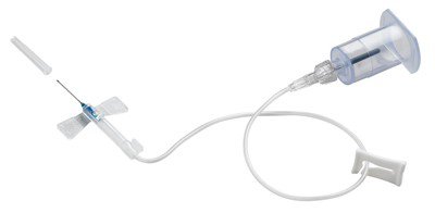 Picture of Saf-T Wing® Blood Collection Set with Holder 23 Gauge 3/4 Inch Needle Length Safety Needle 6 Inch Tubing Sterile982306