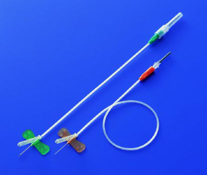 Picture of Surshield™ Blood Collection Set 23 Gauge 3/4 Inch Needle Length Safety Needle 12 Inch Tubing SterileMN*SVS23B30