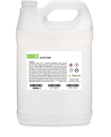 Picture of Chemistry Reagent Acetone ACS Grade / Dehydrant >99% 16 oz.00960-16