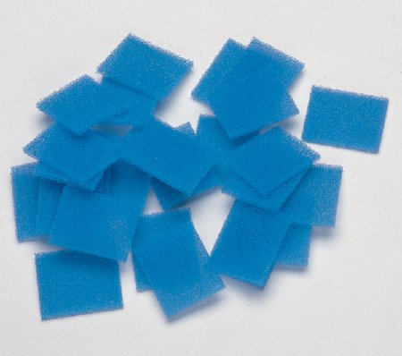 Picture of Biopsy Pad S/P® 31.8 X 25.4 mm, 60 Pore Size, Blue, Foam, RectangleM7325-1A