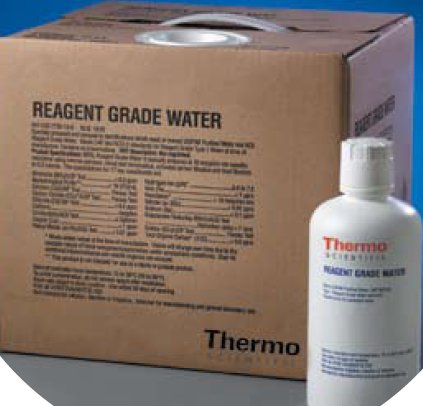 Picture of Chemistry Reagent Thermo Scientific™ NERL™ Water Reagent Grade / Type I 100% 32 oz.9800-3