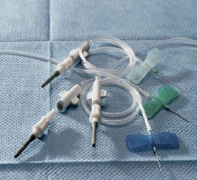 Picture of Blood Collection Set 25 Gauge 3/4 Inch Needle Length Conventional Needle 12 Inch Tubing SterileDBM1-25G
