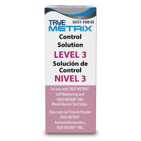 Picture of CONTROL, BLOOD GLUCOSEOSE TRUEMETRIX LEVEL3R5H01-3