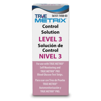 Picture of CONTROL, BLOOD GLUCOSEOSE TRUEMETRIX LEVEL3R5H01-3
