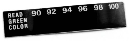 Picture of Temperature Indicator Strip TMP Series Liquid Crystal with Adhesive240-A420-000