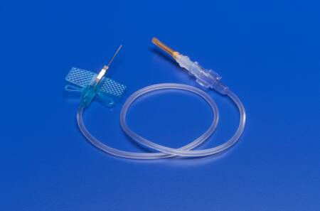 Picture of Monoject™ Blood Collection Set 19 Gauge 3/4 Inch Needle Length Safety Needle 12 Inch Tubing Sterile8881225281