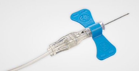 Picture of BD Vacutainer® UltraTouch™ Push Button Blood Collection Set 21 Gauge 3/4 Inch Needle Length Safety Needle 12 Inch Tubing Sterile367365