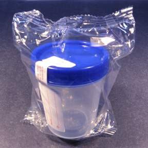 Picture of Specimen Container Fisherbrand™ Polypropylene 120 mL (4 oz.) Screw Cap Patient Information Sterile16320730