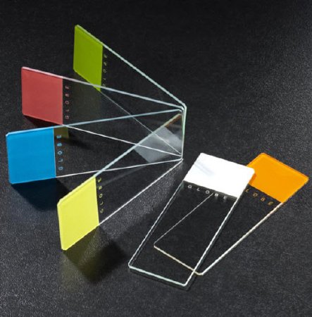 Picture of Microscope Slide 1324 Series 25 X 75 X 1 mm Green Frosted End1324G