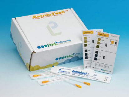 Picture of Rapid Test Kit AmnioTest™ General Chemistry Amniotic Fluid Test Upper Vaginal Tissue Sample 20 TestsPL901-20