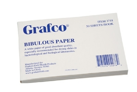 Picture of Bibulous Paper Grafco® 4 X 6 Inch, 0.18 mm Thick, A-Grade Cotton Fiber3718
