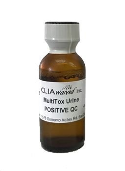 Picture of Drugs of Abuse Urinalysis Control MultiTox Multiple Analytes Positive Level / Negative Level 2 X 25 mLMULTITOX-PC-25 & NC-25
