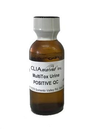 Picture of Drugs of Abuse Urinalysis Control MultiTox Multiple Analytes Positive Level / Negative Level 2 X 25 mLMULTITOX-PC-25 & NC-25