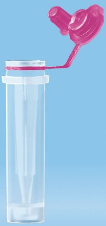 Picture of Microvette® CB 300 Capillary Blood Collection Tube Conical Bottom, Skirted K2 EDTA Additive 10.8 X 43.7 mm 300 µL Violet Pull Cap Polypropylene Tube16.444.100