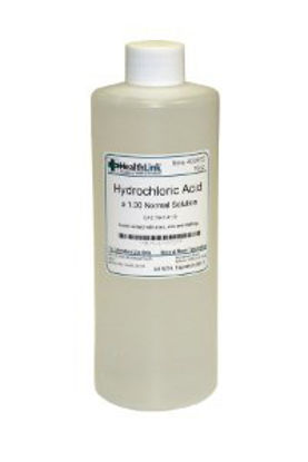 Picture of Chemistry Reagent Hydrochloric Acid ACS Grade 1.0 N 16 oz.400652