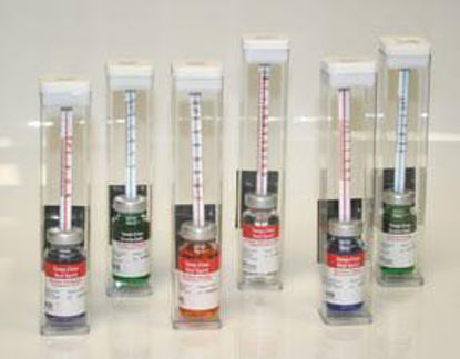 Picture of Incubator Thermometer Temp-Chex® Red Spirit Celsius 15° to 50°C Total Immersion Door / Wall Mount Does Not Require Power240049