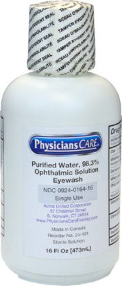 Picture of Eyewash Solution The Safety Zone ® Eye Cup, Buffered Solution 16 oz. BottleK-FAK-24-101