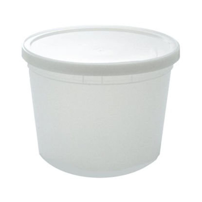 Picture of Lab Storage Container Oakridge Products Pathology Container Polyethylene 1,892 mL (64 oz.)0464-1100