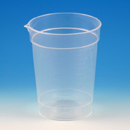 Picture of Specimen Container with Pour Spout 2-1/8 X 3-7/16 Inch Polypropylene 192 mL (6.5 oz.) Without Closure Unprinted NonSterile5920