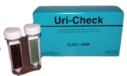 Picture of Prepared Media Uri-Check® Cystine Lactose Electrolyte Deficient (CLED) / EMB Agar Urine Paddle1000UC
