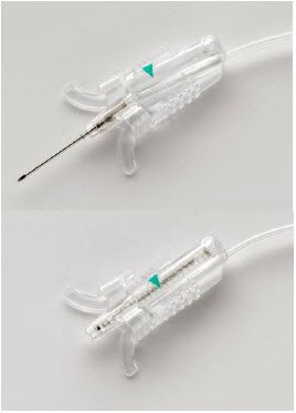 Picture of VanishPoint® Blood Collection Set 23 Gauge 3/4 Inch Needle Length Safety Needle 7 Inch Tubing Sterile24021